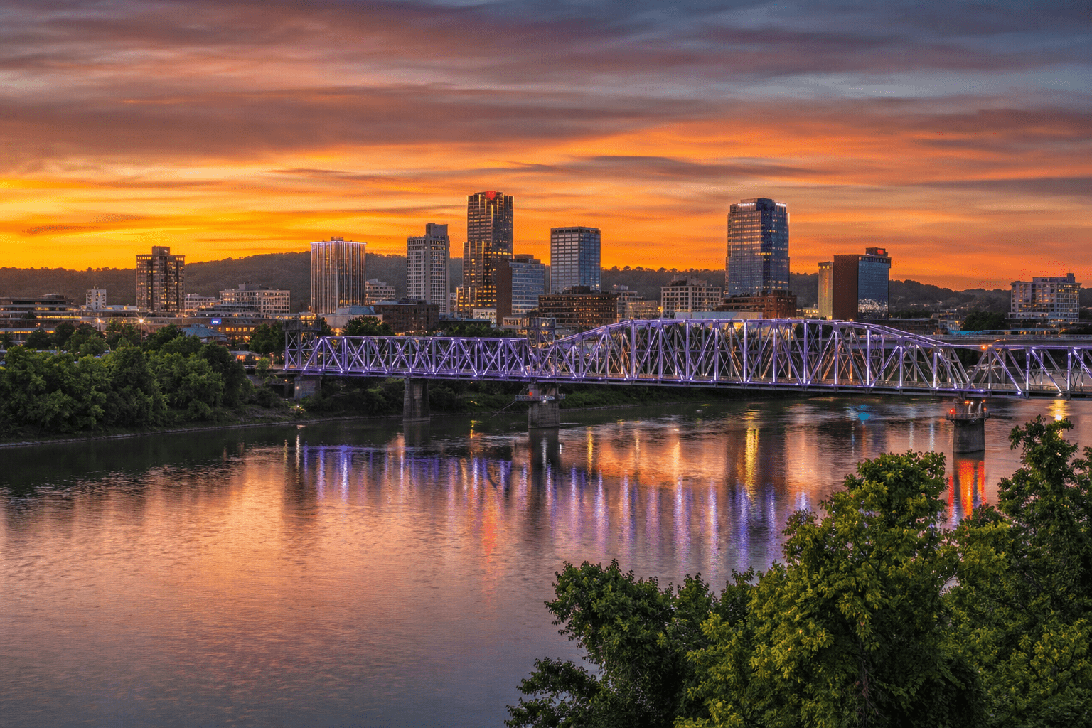 Arkansas skyline - insurance services