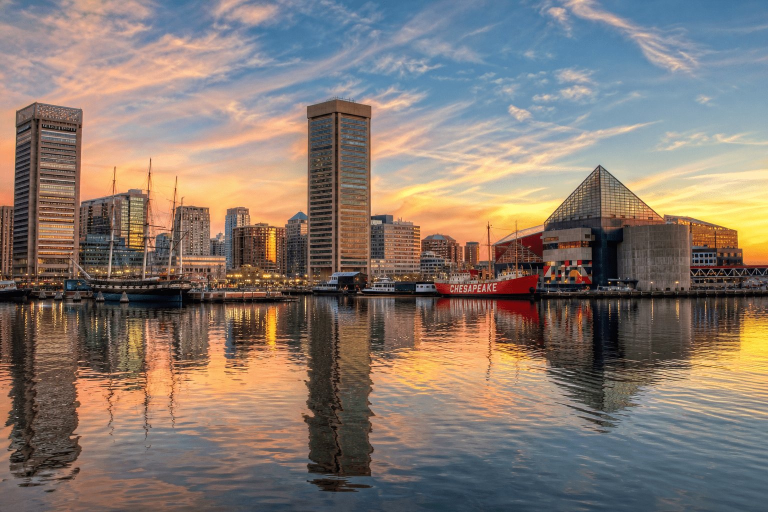 Maryland skyline - insurance services