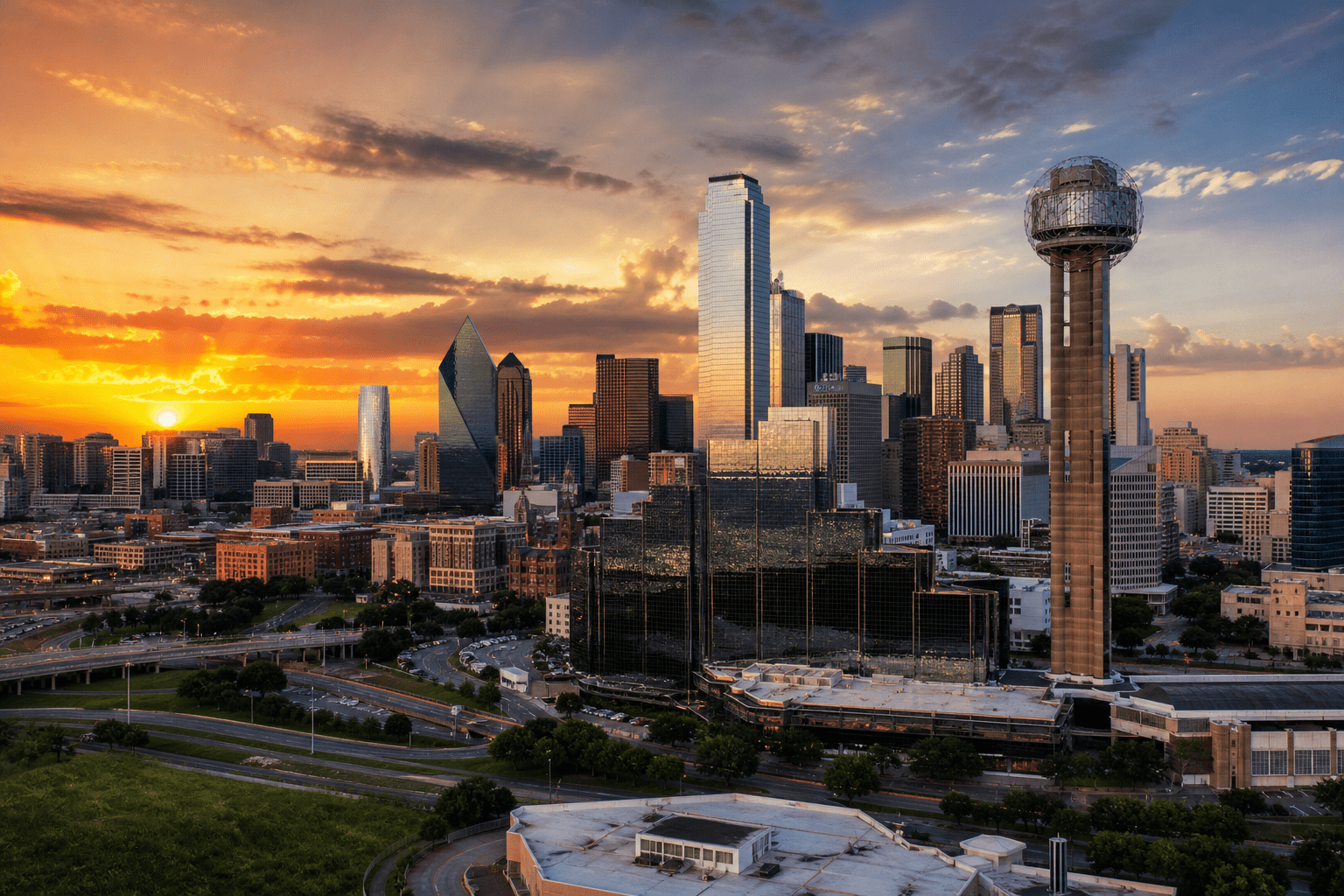 Texas skyline - insurance services
