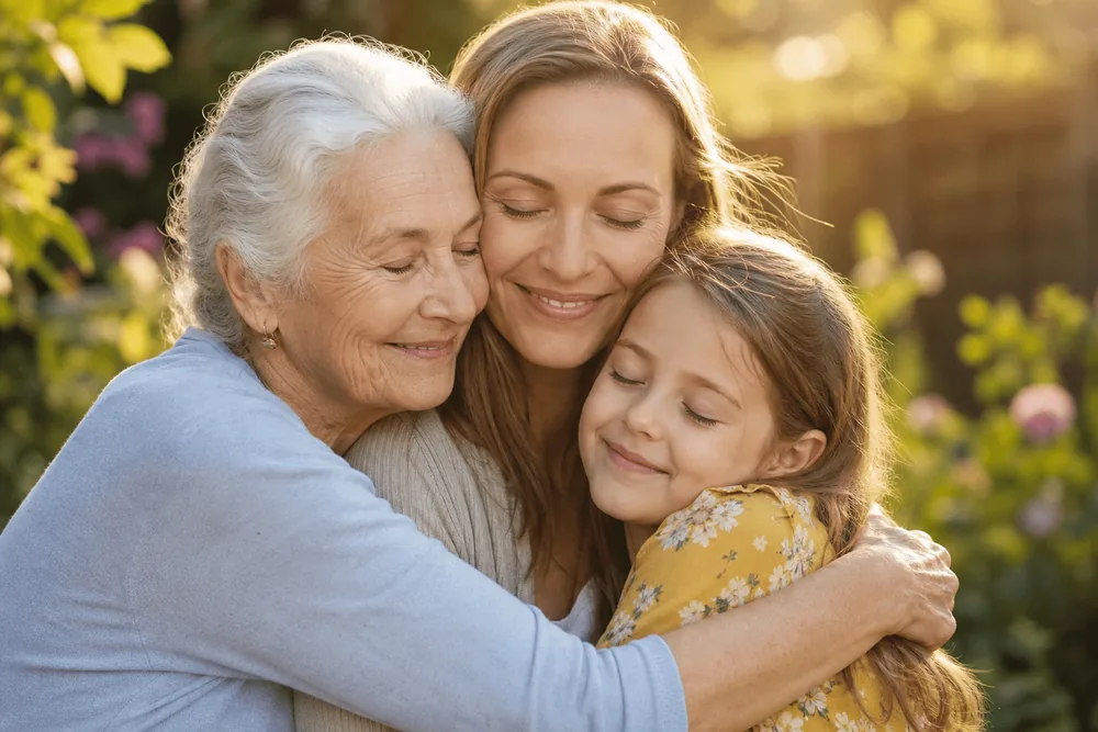 Three generations of family together — protecting your legacy